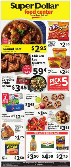 Weekly ad Super Dollar Stores 10/05/2022-10/11/2022