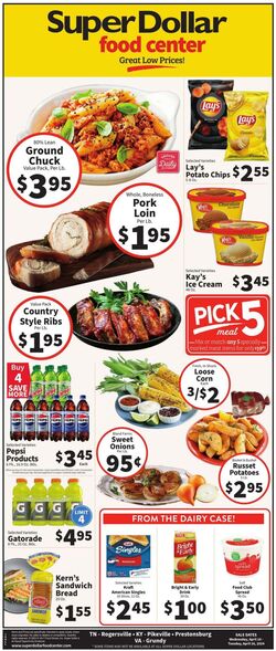 Weekly ad Super Dollar Stores 04/03/2024 - 04/09/2024