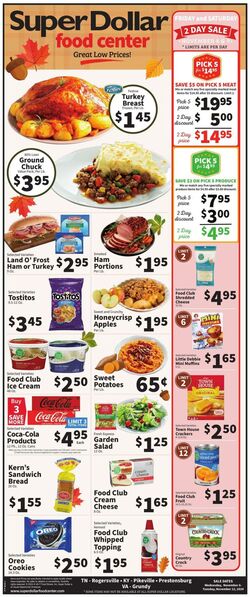 Weekly ad Super Dollar Stores 10/09/2024 - 10/15/2024