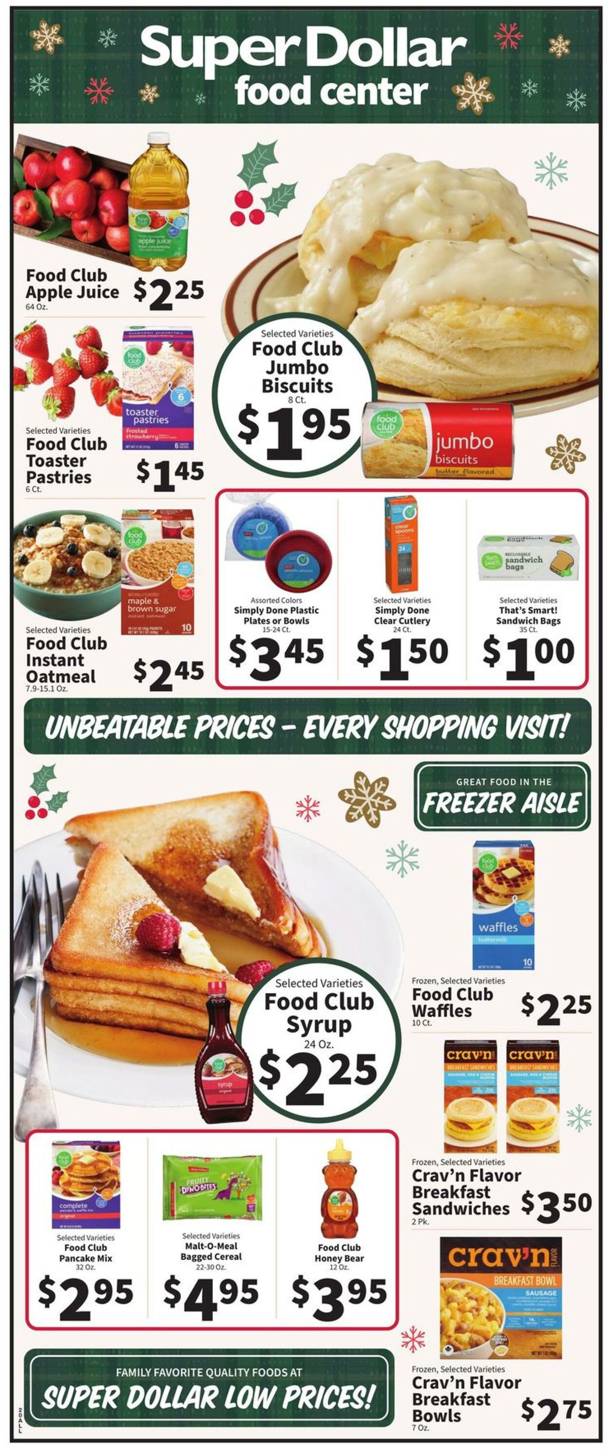 Weekly ad Super Dollar Stores 11/29/2024 - 12/03/2024