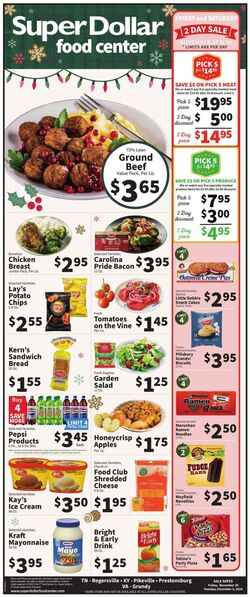 Weekly ad Super Dollar Stores 11/29/2024 - 12/03/2024