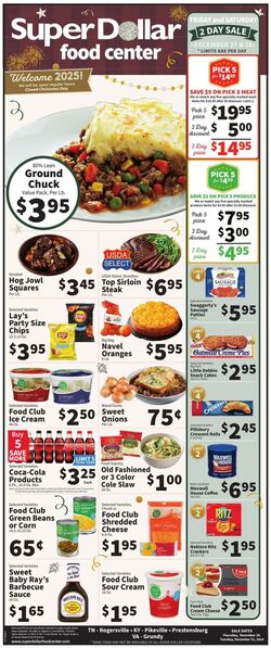 Weekly ad Super Dollar Stores 12/18/2024 - 12/24/2024