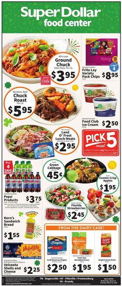 Weekly ad Super Dollar Stores 03/12/2025 - 03/18/2025