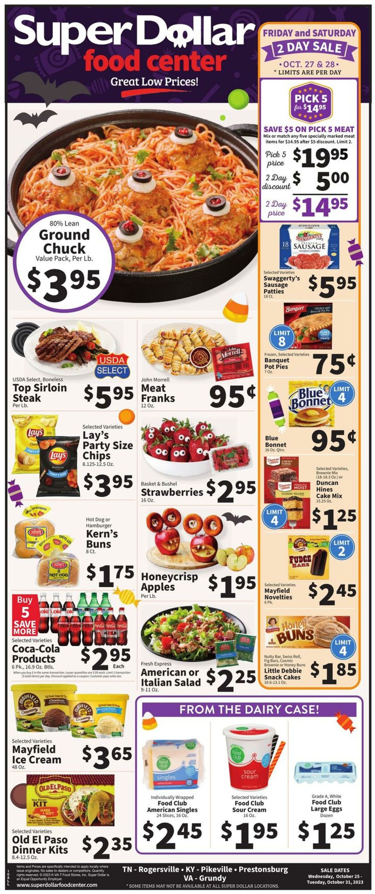 Weekly ad Super Dollar Stores 10/25/2023 - 10/31/2023
