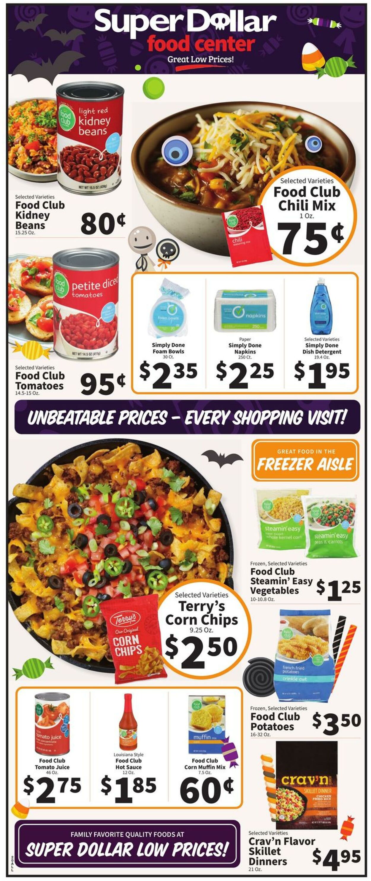 Weekly ad Super Dollar Stores 10/25/2023 - 10/31/2023
