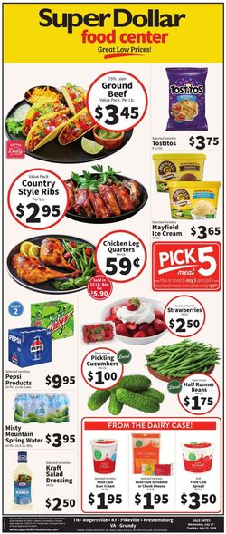 Weekly ad Super Dollar Stores 07/17/2024 - 07/23/2024