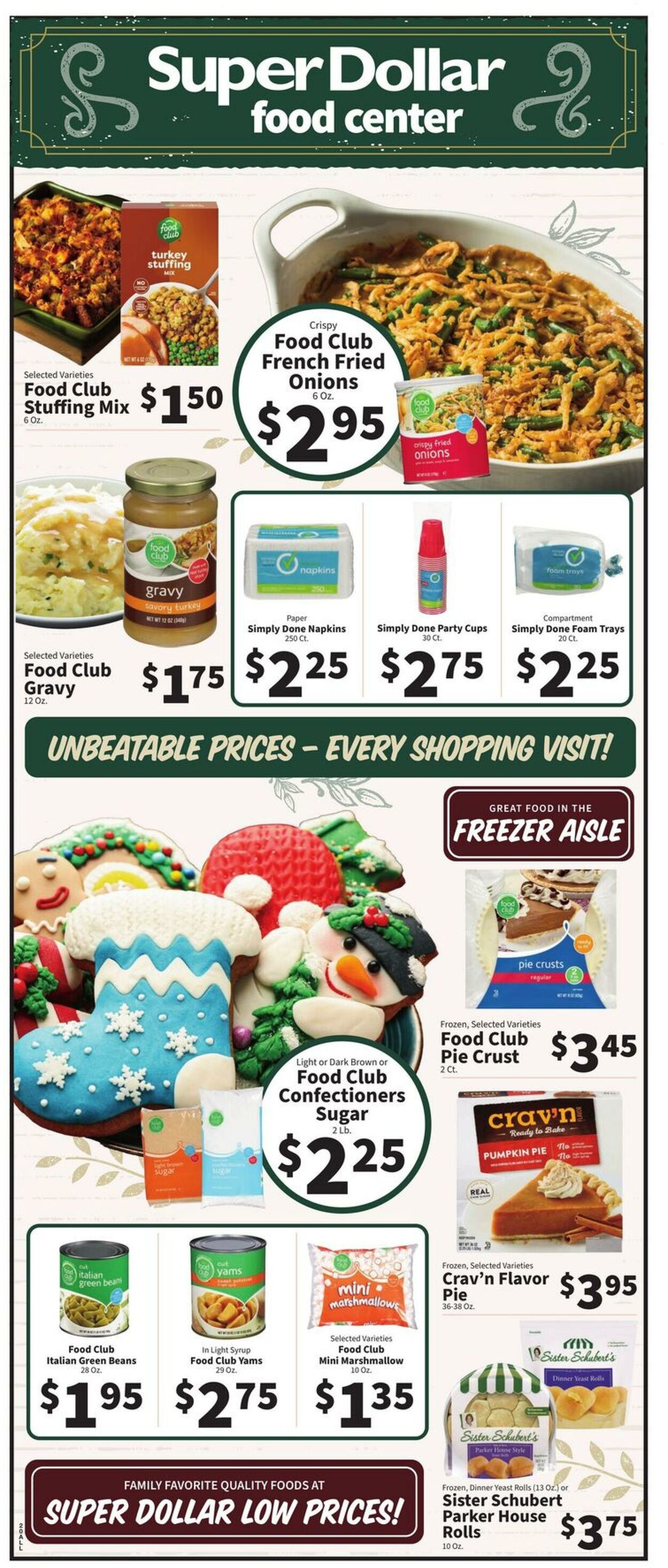 Weekly ad Super Dollar Stores 12/17/2025 - 12/24/2025