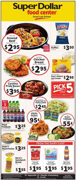 Weekly ad Super Dollar Stores 05/01/2024 - 05/07/2024