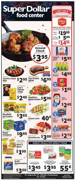 Weekly ad Super Dollar Stores 05/29/2024 - 06/04/2024