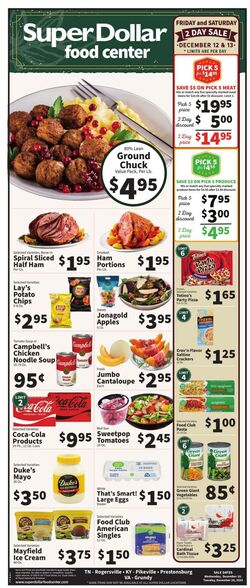 Weekly ad Super Dollar Stores 12/10/2025 - 12/16/2025