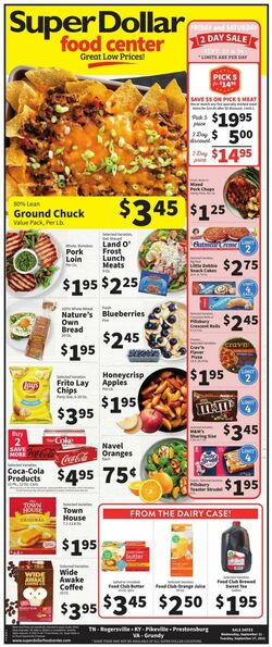 Weekly ad Super Dollar Stores 09/21/2022-09/27/2022