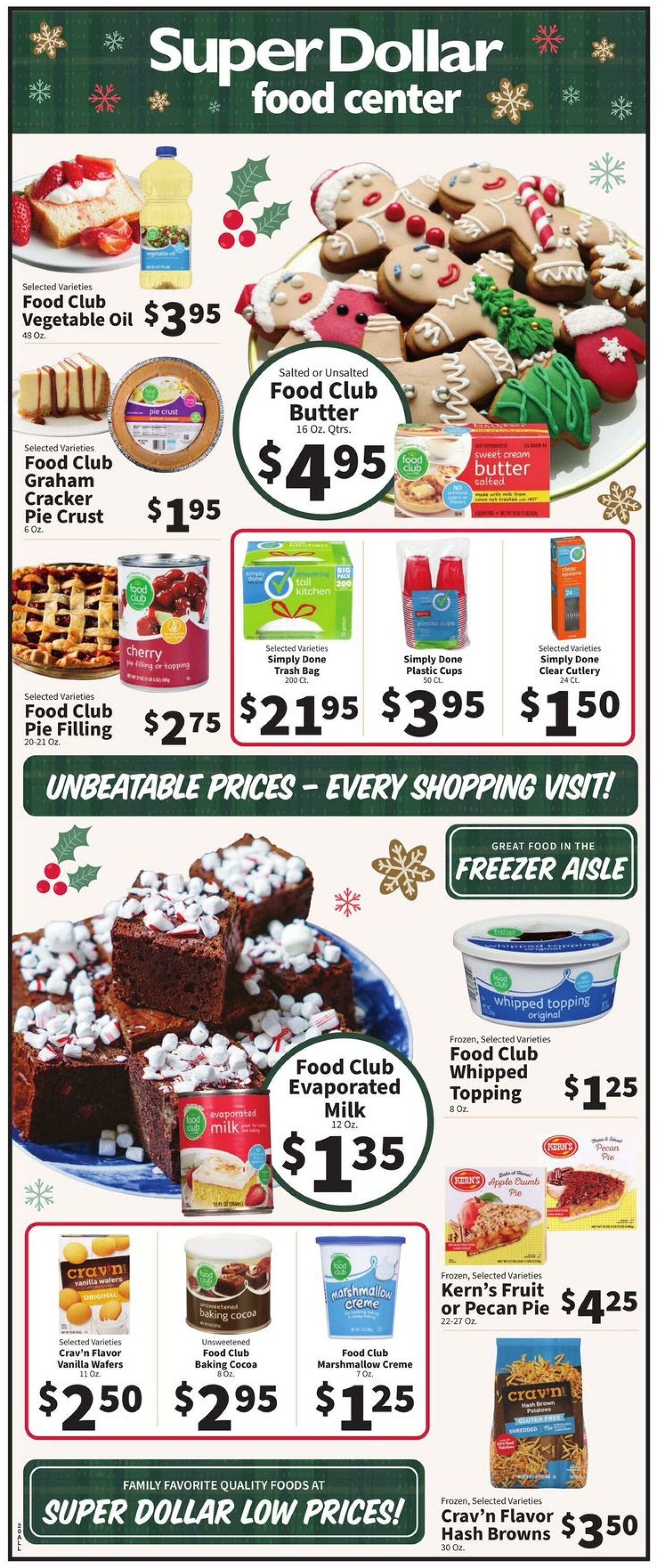 Weekly ad Super Dollar Stores 12/11/2024 - 12/17/2024