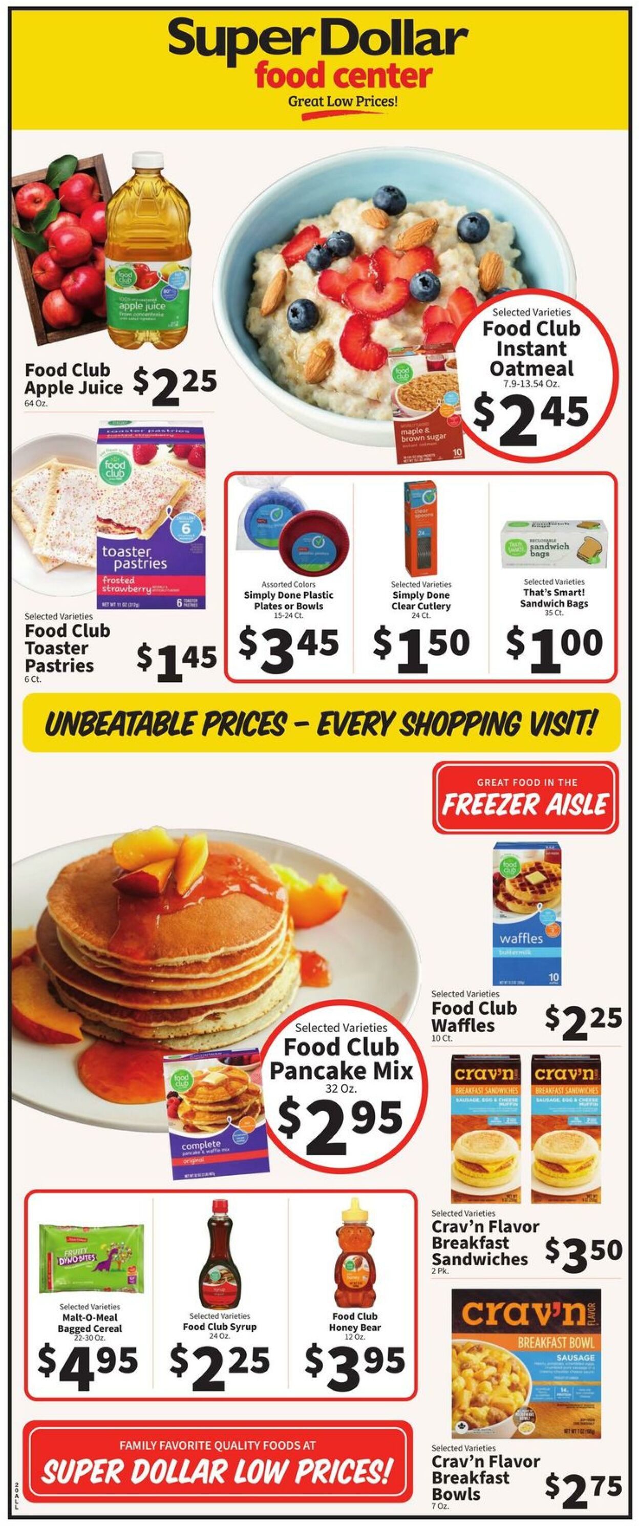 Weekly ad Super Dollar Stores 01/31/2024 - 02/06/2024