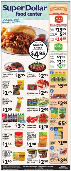 Weekly ad Super Dollar Stores 06/11/2025 - 06/17/2025