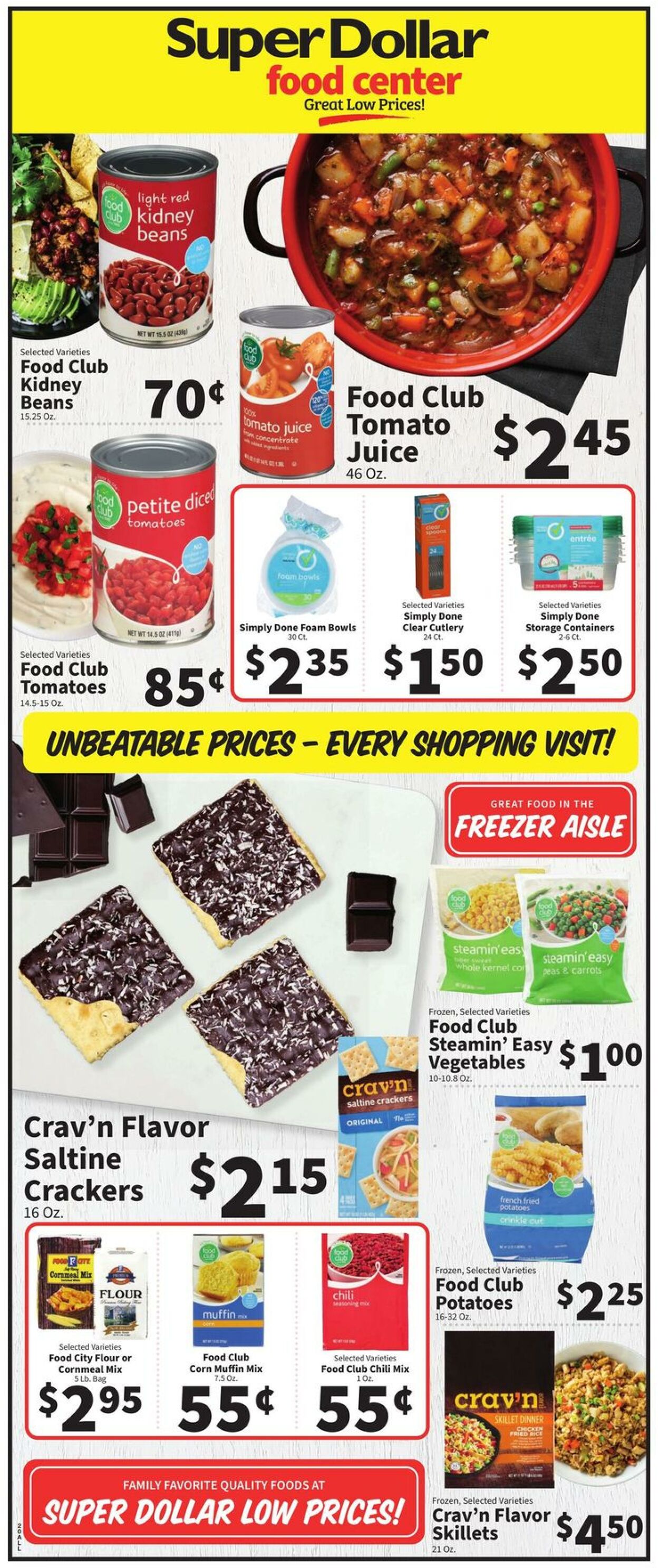 Weekly ad Super Dollar Stores 09/28/2022 - 10/04/2022