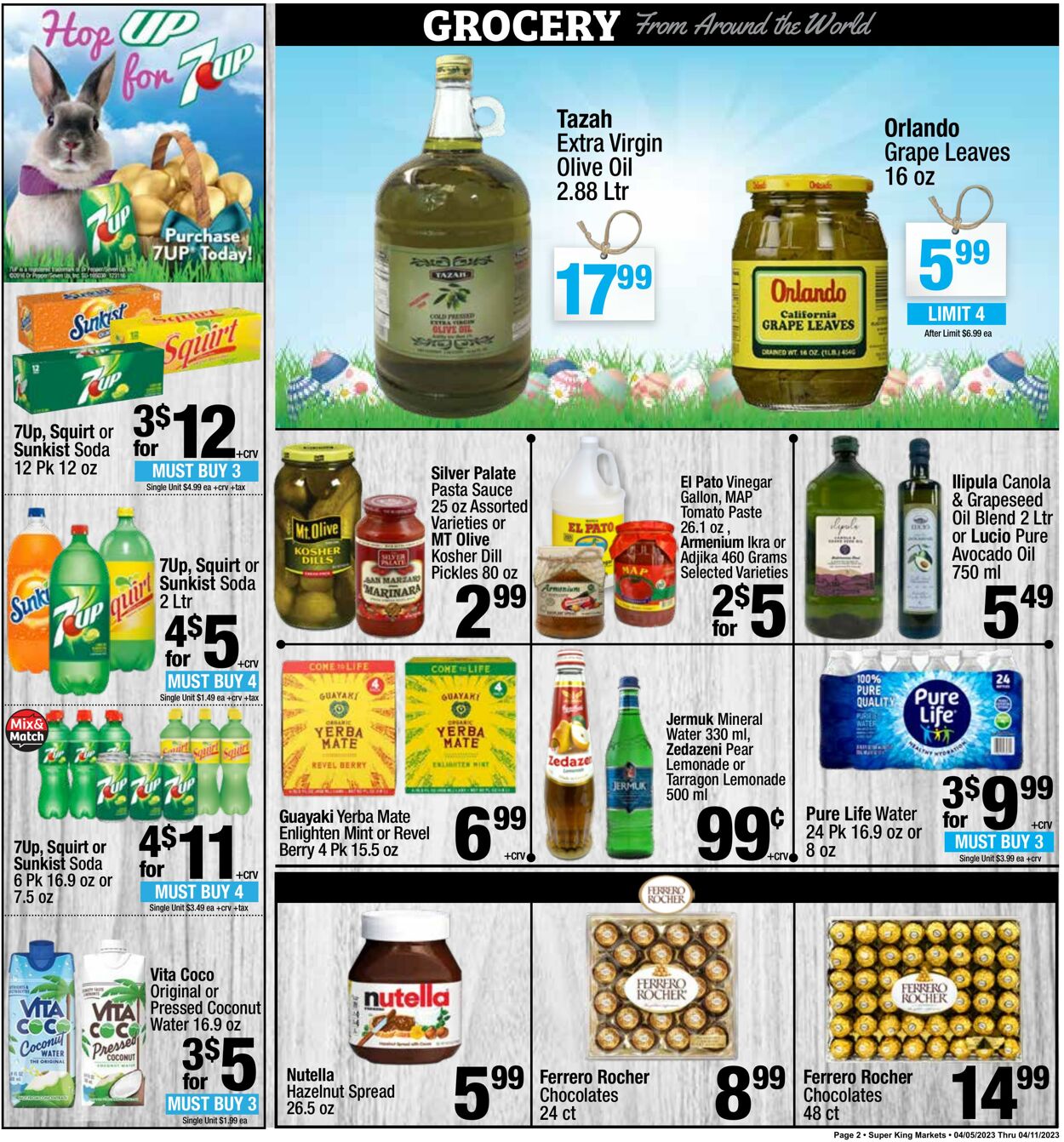 Weekly ad Super King Markets 04/05/2023 - 04/11/2023