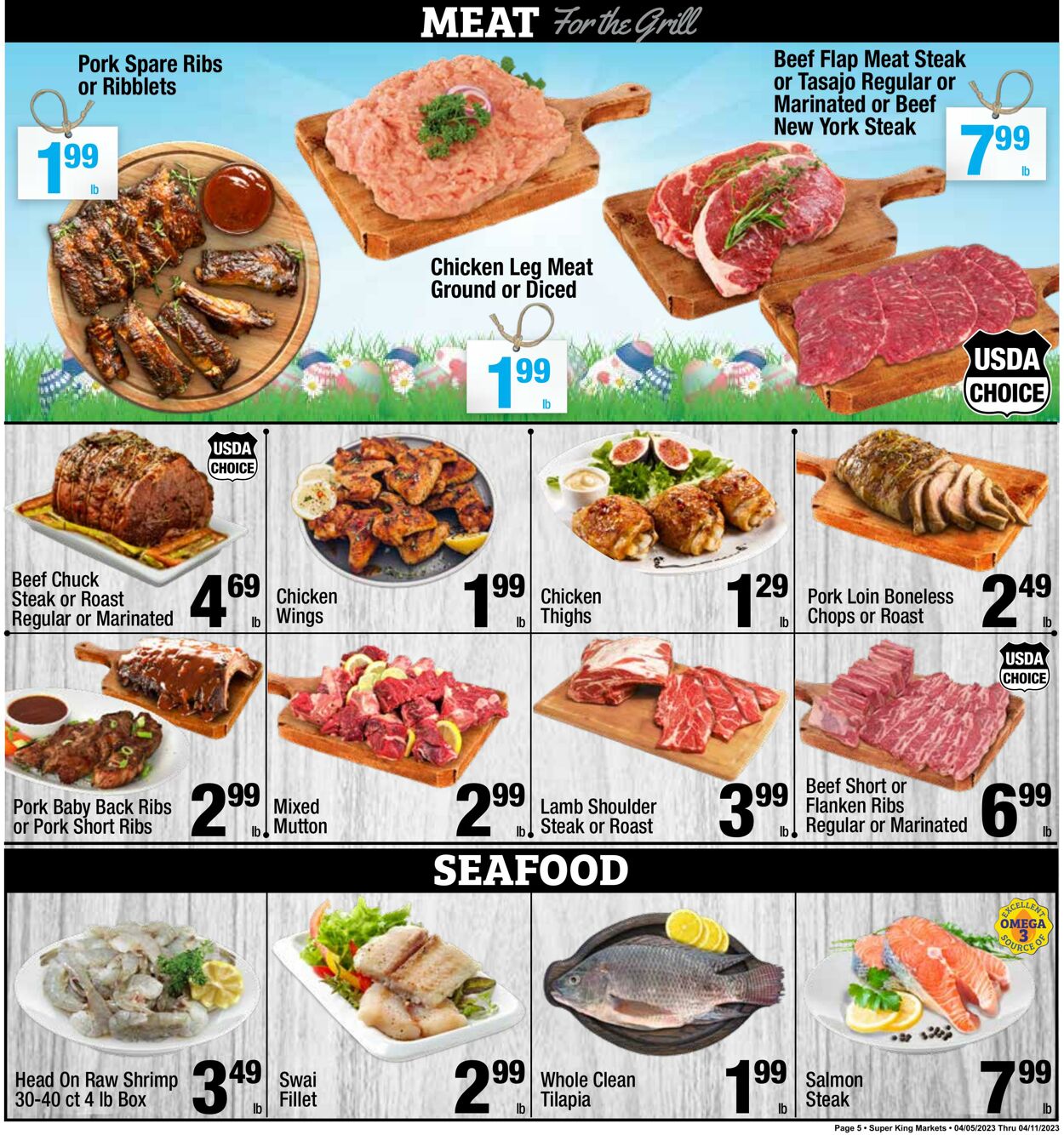 Weekly ad Super King Markets 04/05/2023 - 04/11/2023