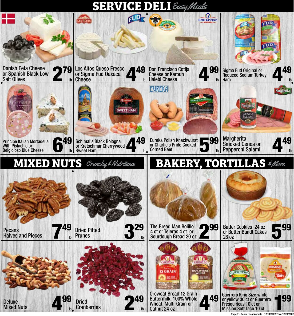 Weekly ad Super King Markets 12/14/2022 - 12/20/2022