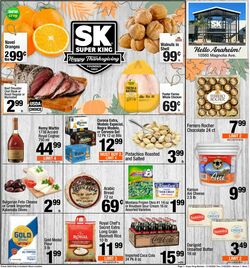 Weekly ad Super King Markets 11/16/2022-11/22/2022