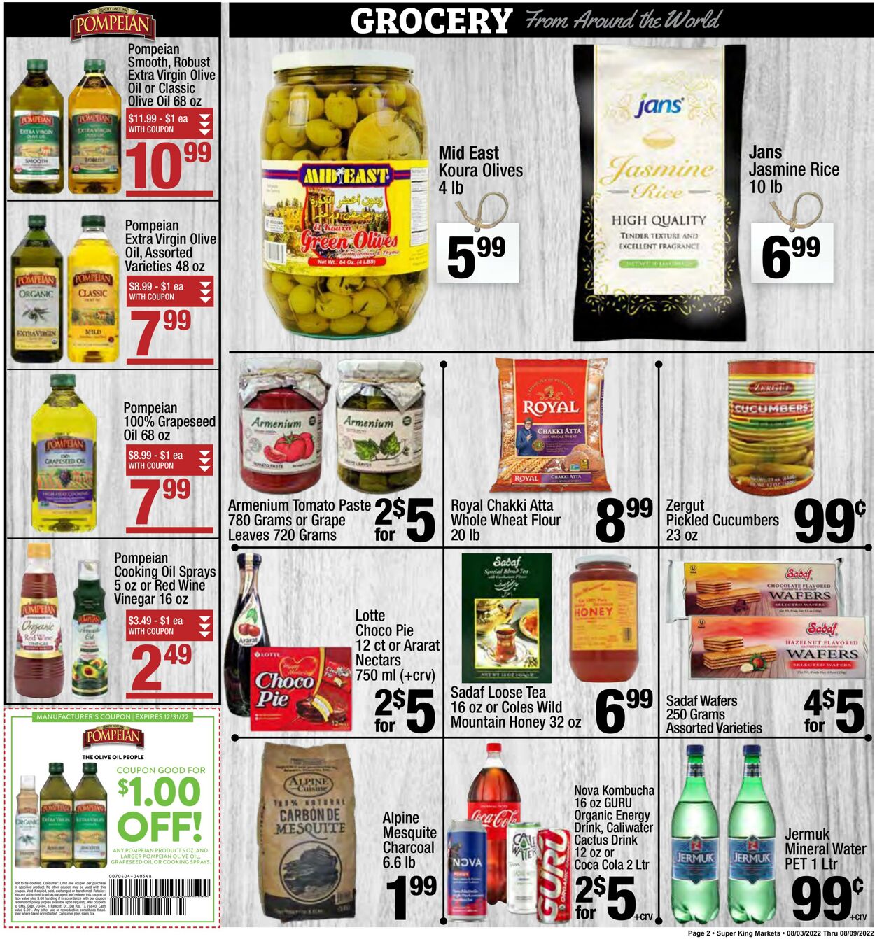 Weekly ad Super King Markets 08/03/2022 - 08/09/2022