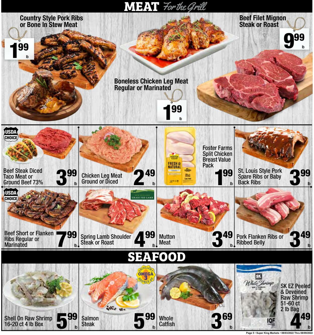 Weekly ad Super King Markets 08/03/2022 - 08/09/2022