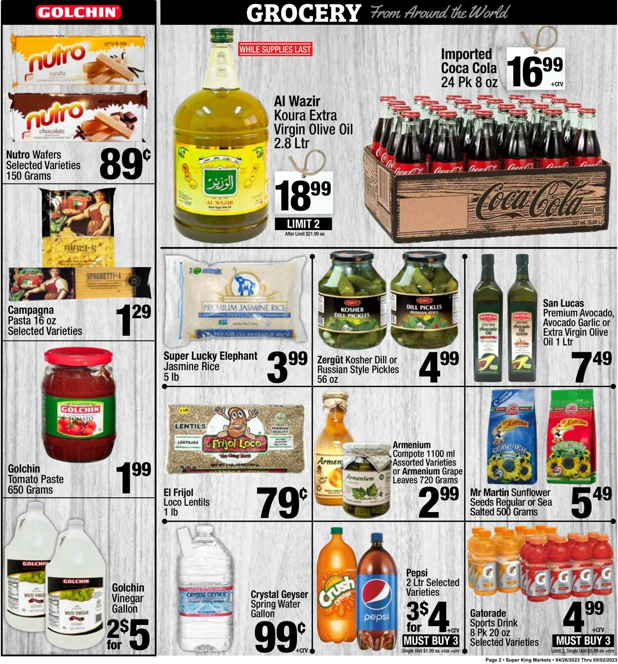 Weekly ad Super King Markets 04/26/2023 - 05/02/2023