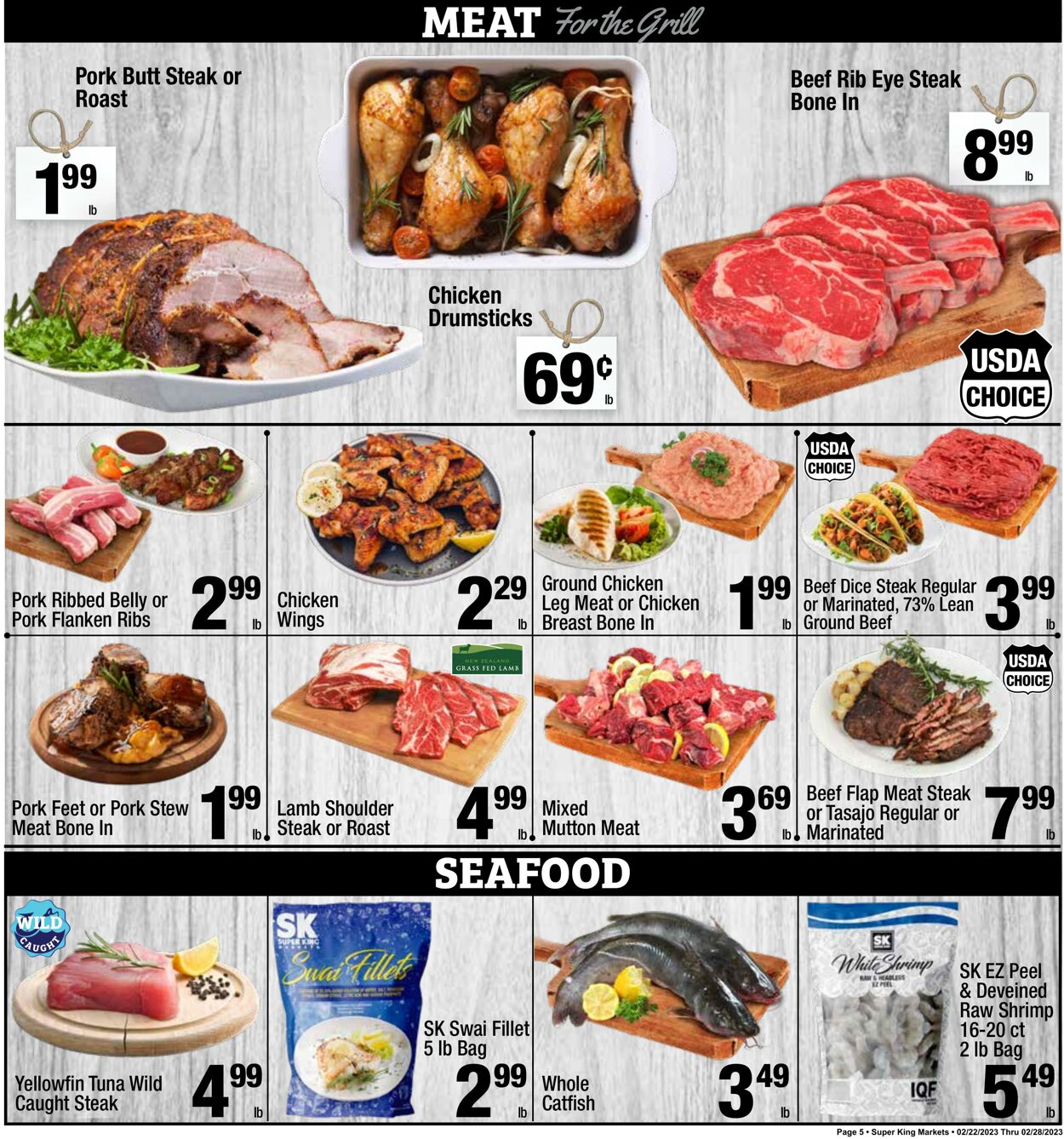 Weekly ad Super King Markets 02/22/2023 - 02/28/2023