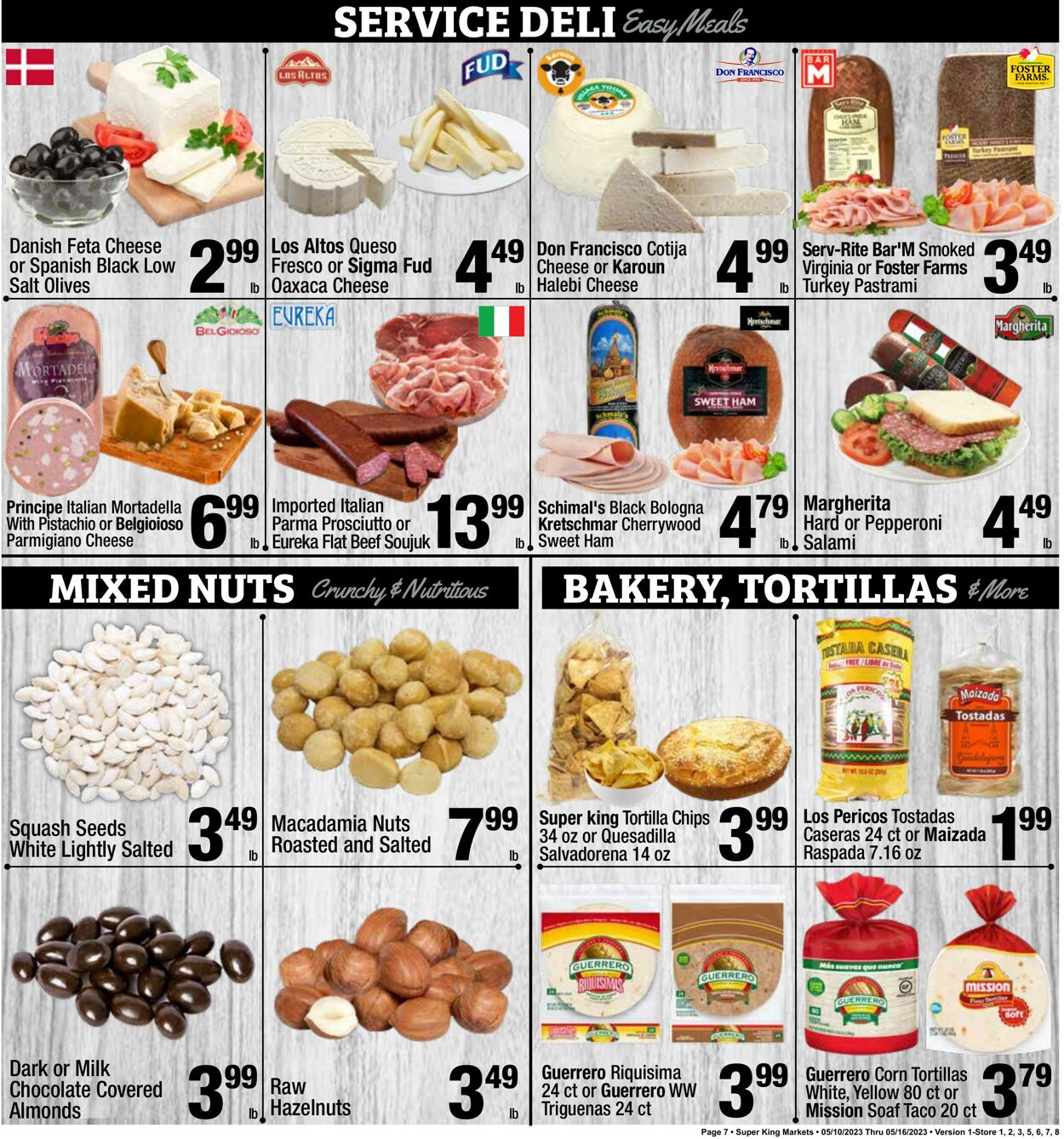 Weekly ad Super King Markets 05/10/2023 - 05/16/2023