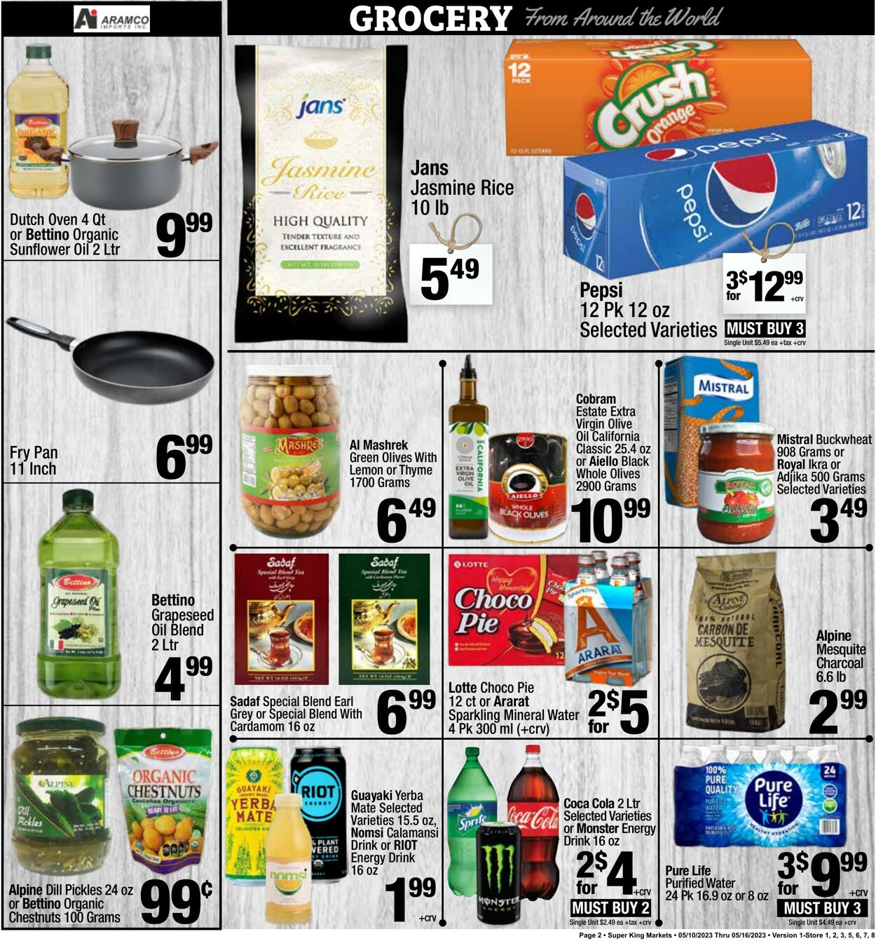 Weekly ad Super King Markets 05/10/2023 - 05/16/2023
