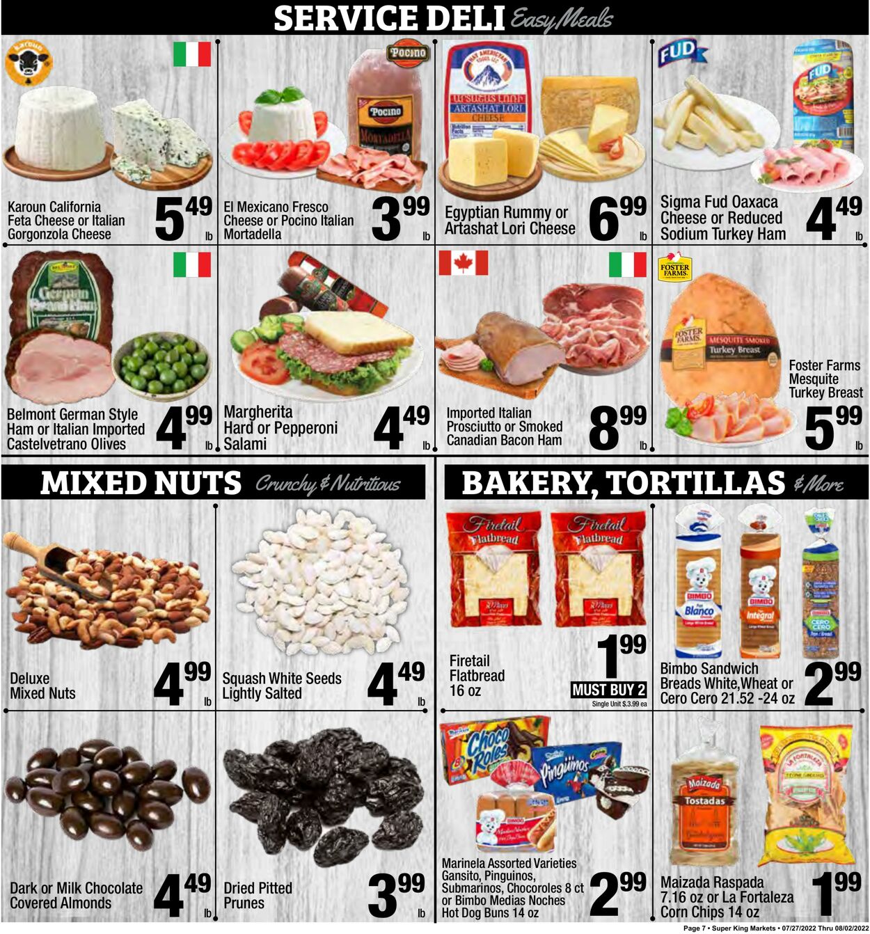 Weekly ad Super King Markets 07/27/2022 - 08/02/2022