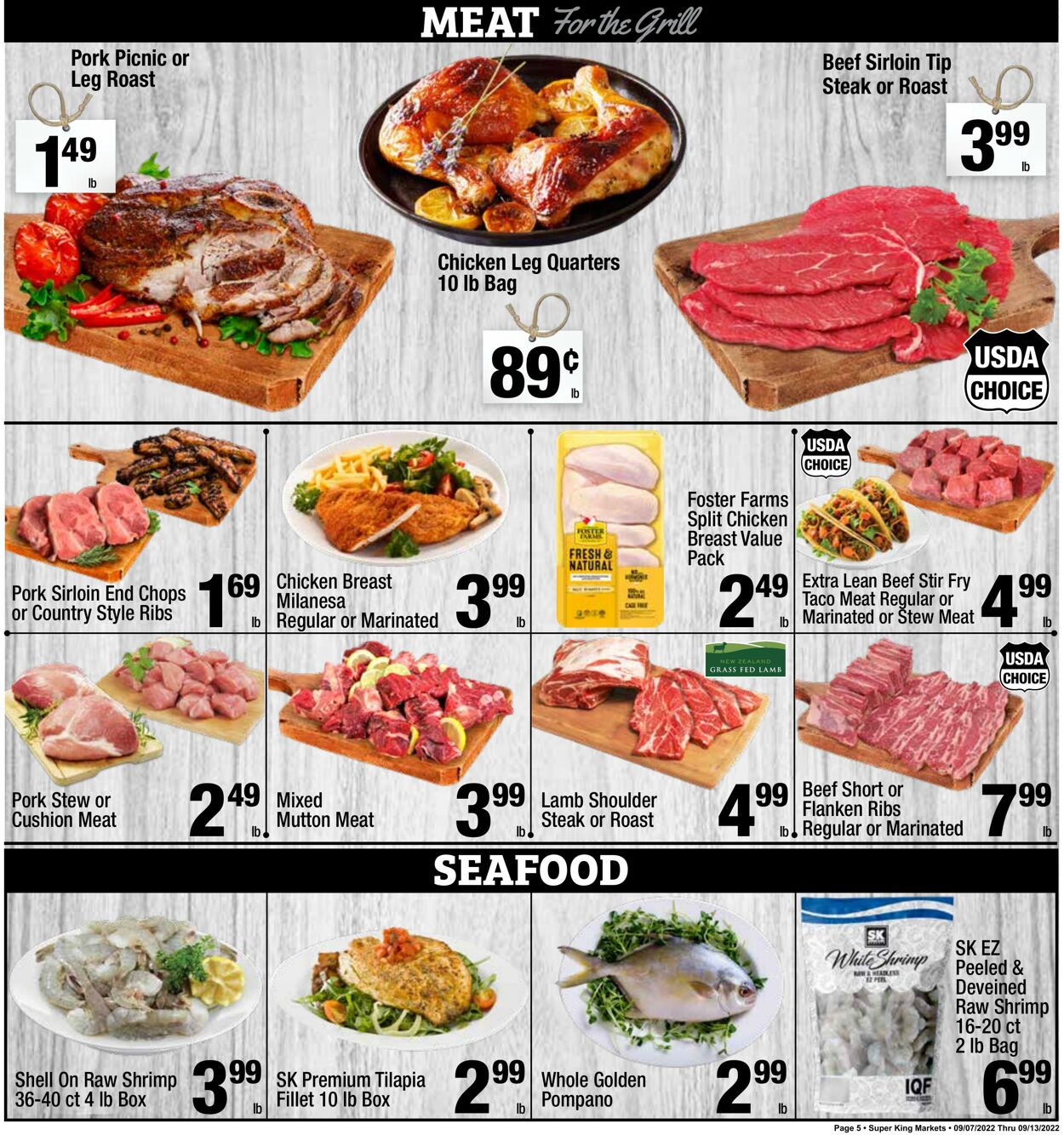 Weekly ad Super King Markets 09/07/2022 - 09/13/2022