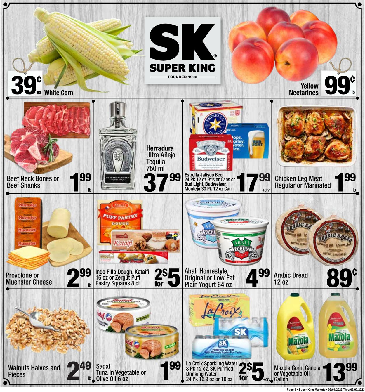 Weekly ad Super King Markets 03/01/2023 - 03/07/2023