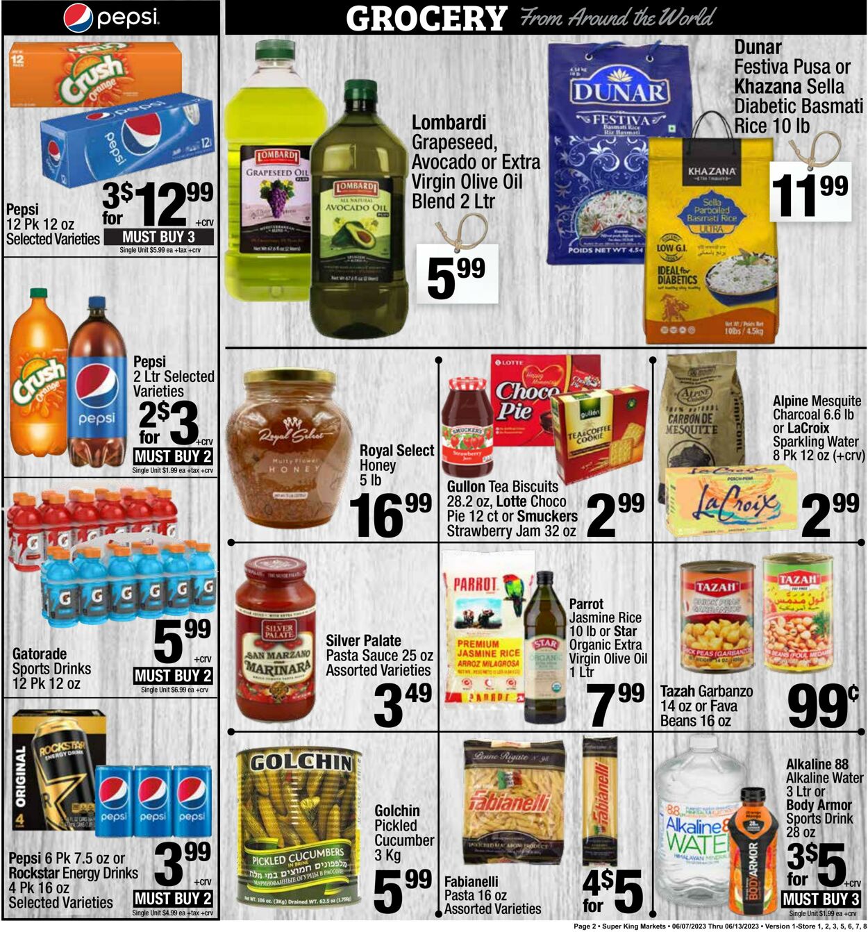 Weekly ad Super King Markets 06/07/2023 - 06/13/2023