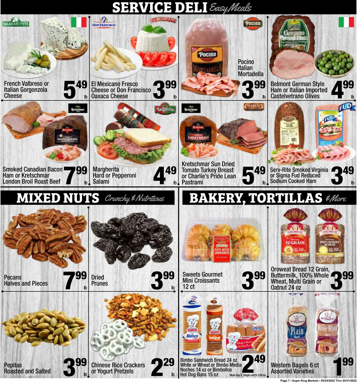 Weekly ad Super King Markets 05/25/2022 - 05/31/2022