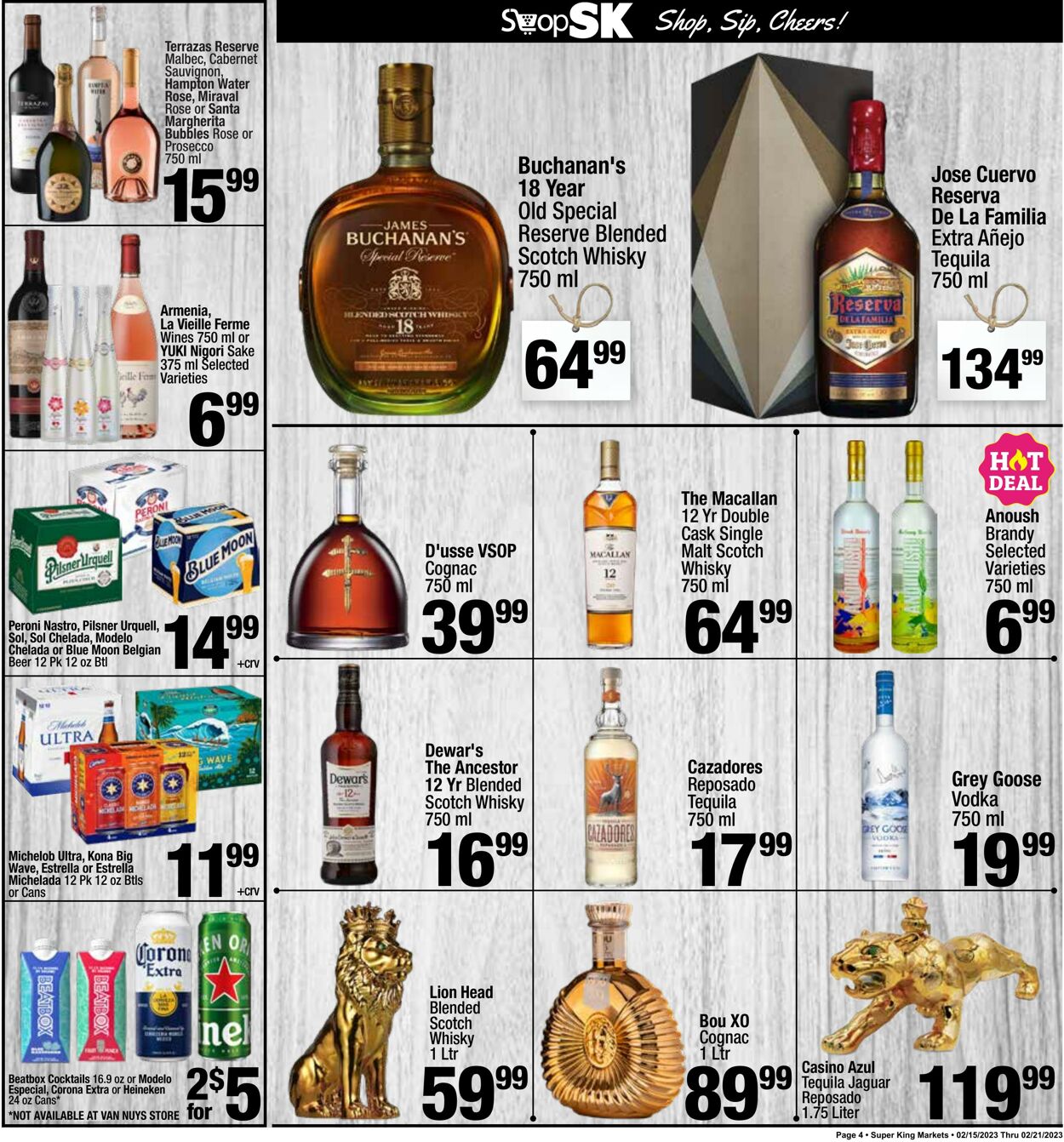 Weekly ad Super King Markets 02/15/2023 - 02/21/2023