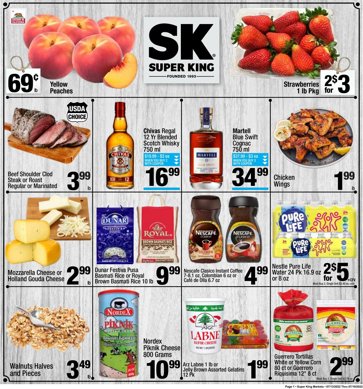 Weekly ad Super King Markets 07/13/2022 - 07/19/2022