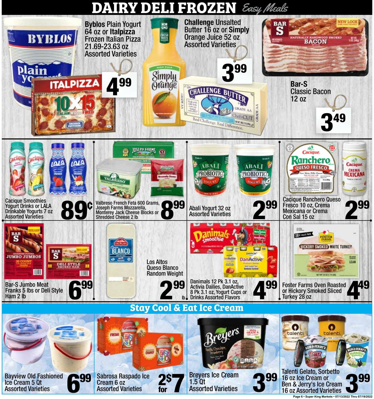 Weekly ad Super King Markets 07/13/2022 - 07/19/2022