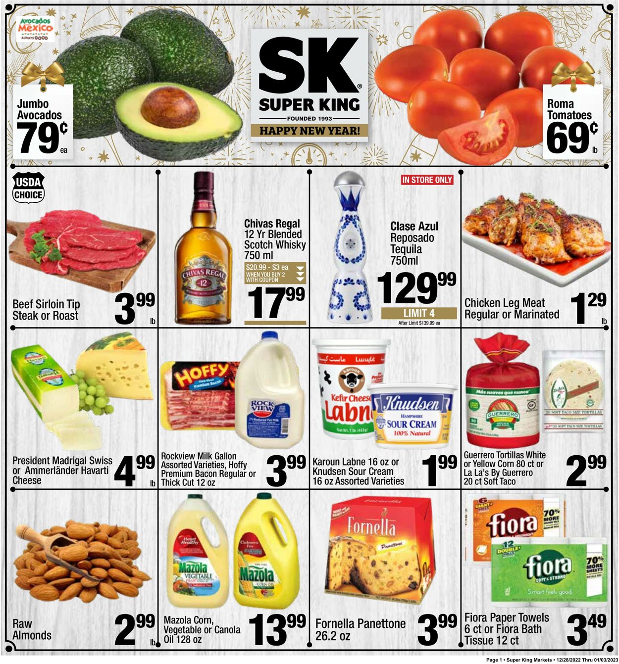 Weekly ad Super King Markets 12/28/2022-01/03/2023