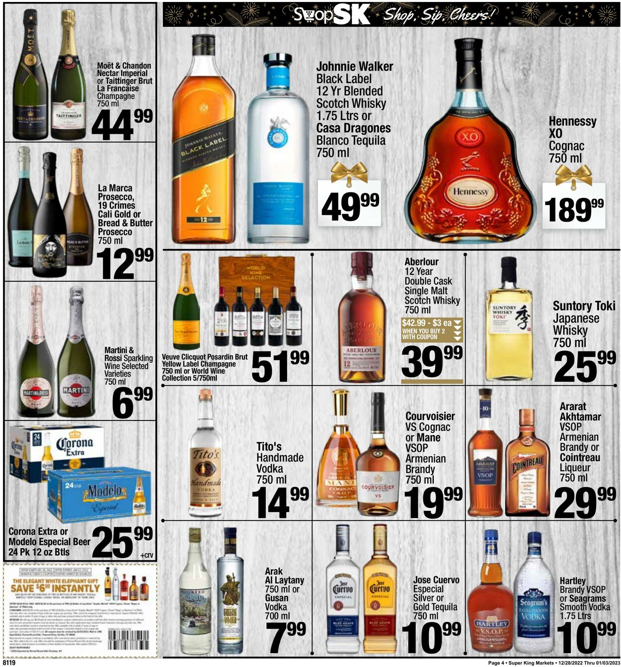 Weekly ad Super King Markets 12/28/2022 - 01/03/2023