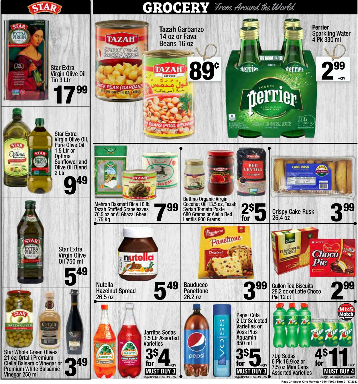 Weekly ad Super King Markets 01/11/2023 - 01/17/2023