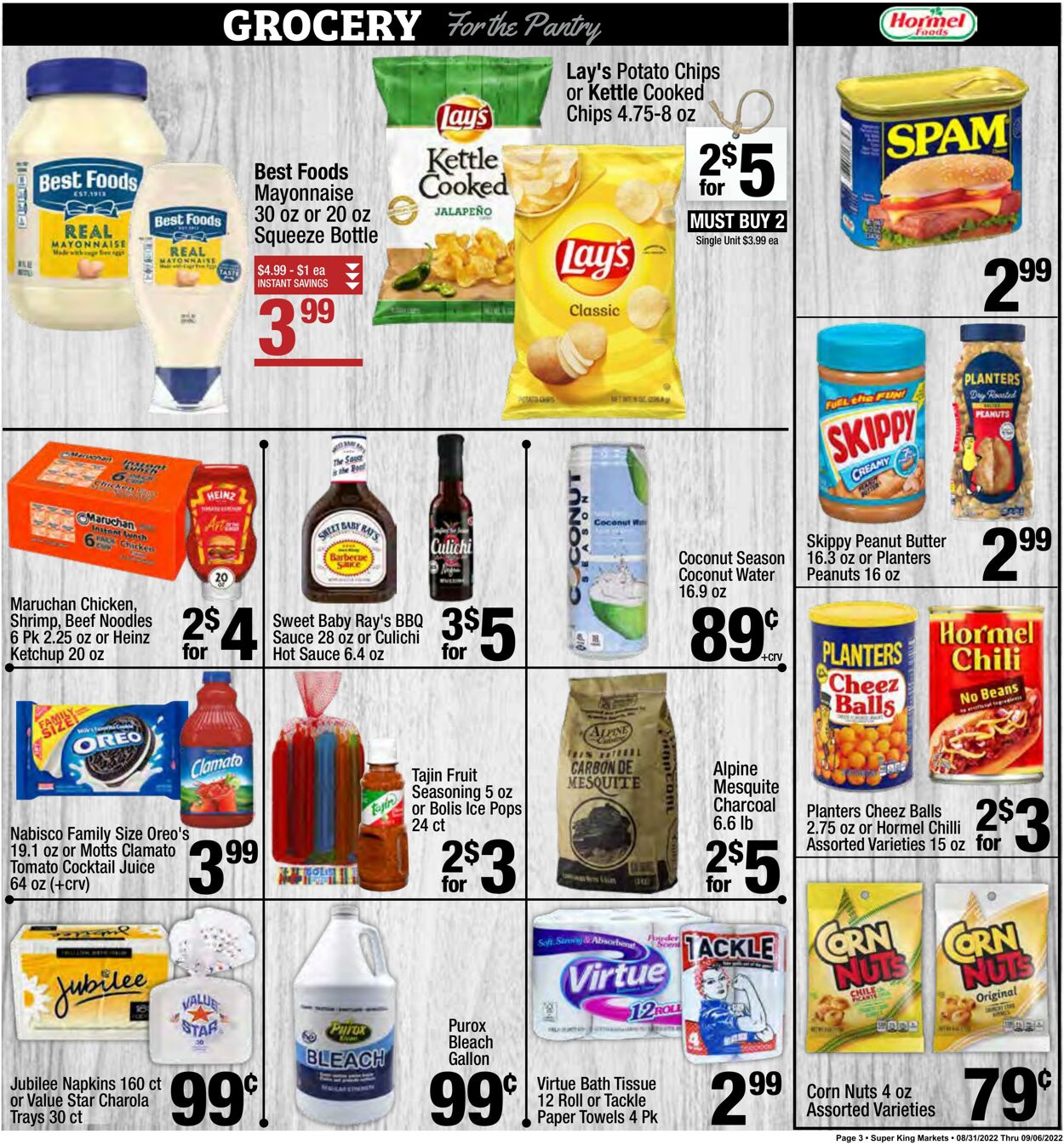 Weekly ad Super King Markets 08/31/2022 - 09/06/2022