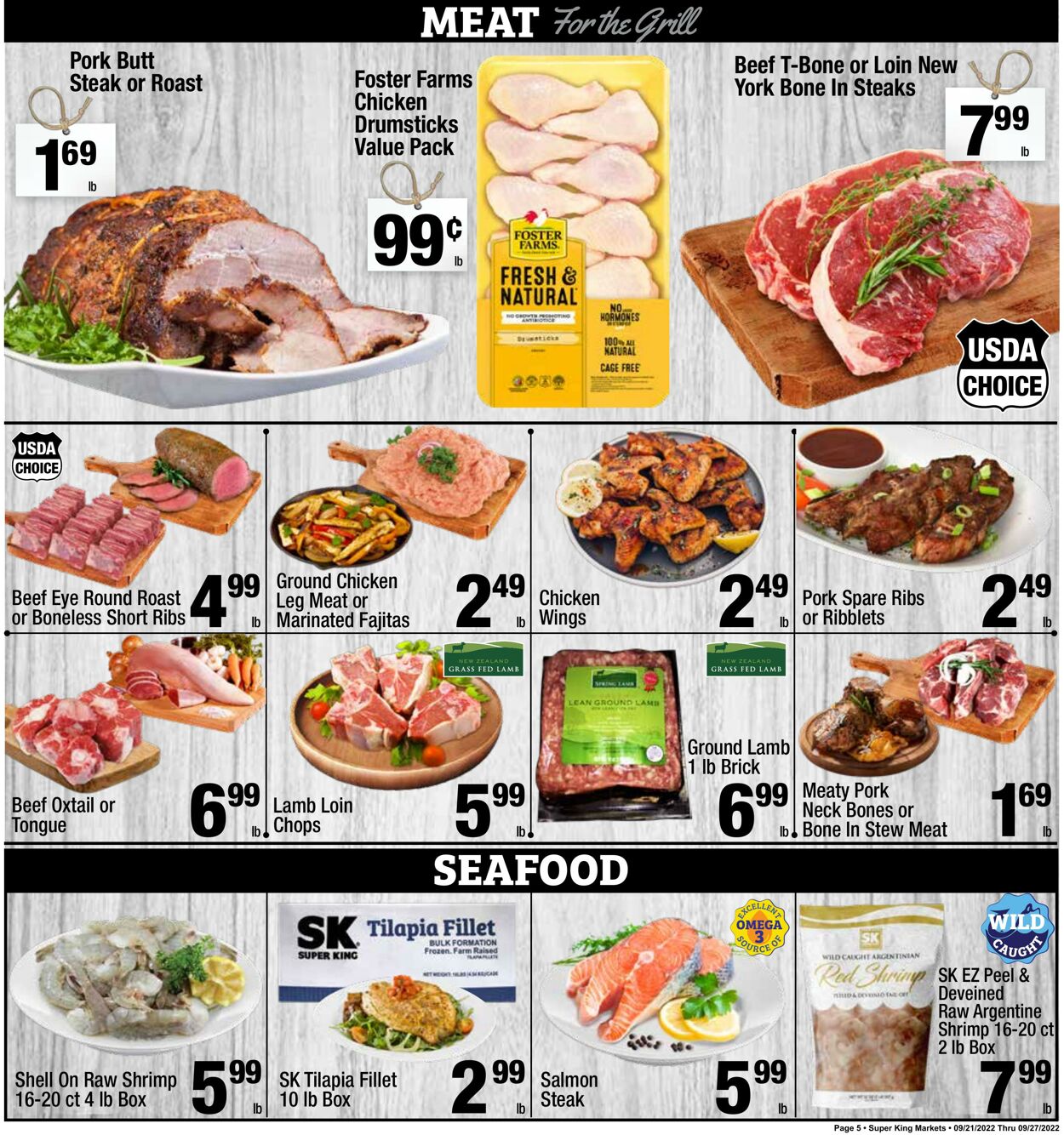 Weekly ad Super King Markets 09/21/2022 - 09/27/2022