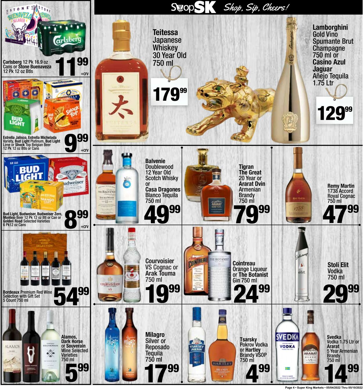 Weekly ad Super King Markets 05/04/2022 - 05/10/2022