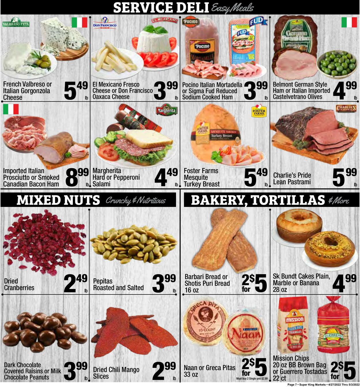 Weekly ad Super King Markets 04/27/2022 - 05/03/2022