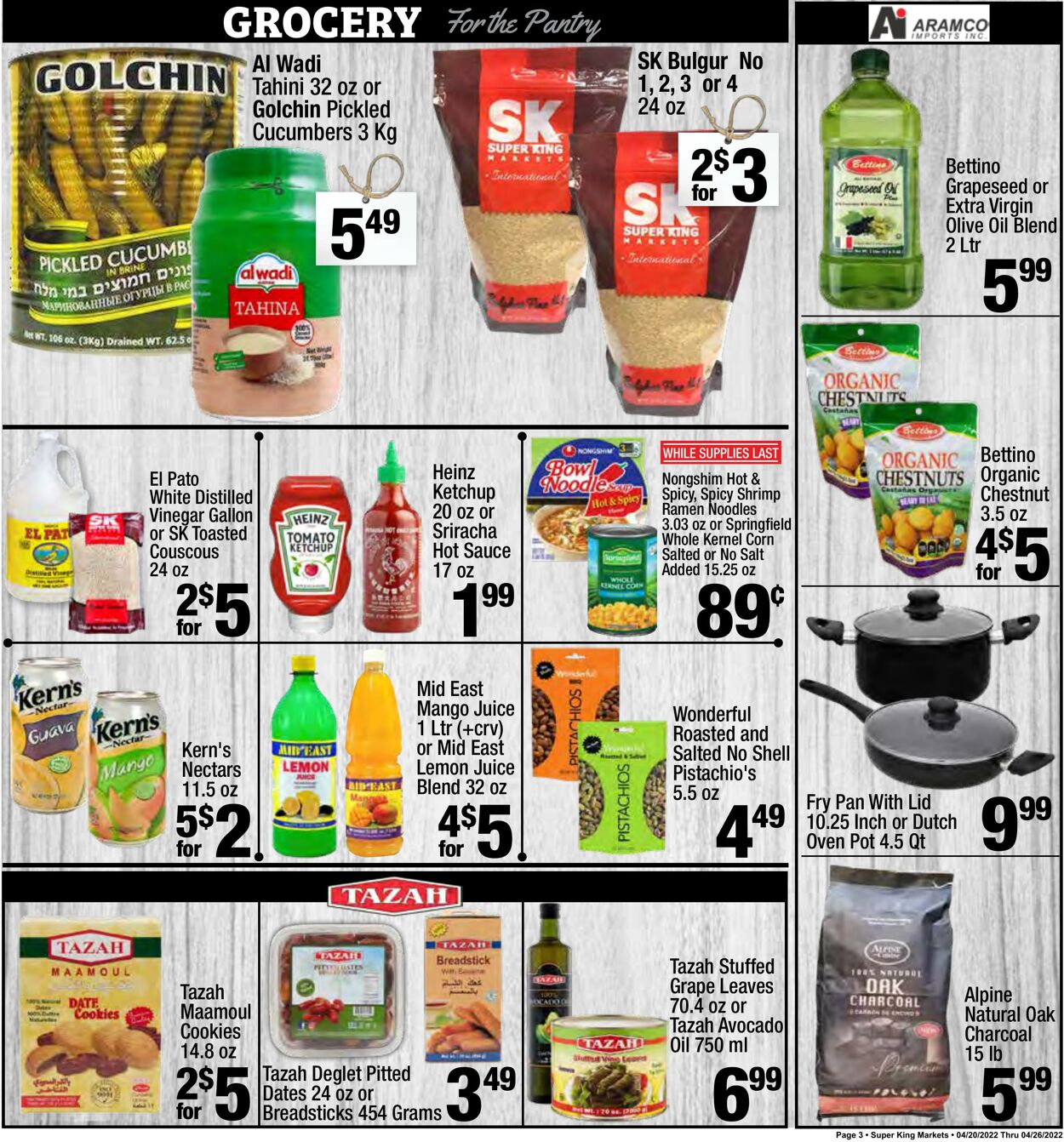 Weekly ad Super King Markets 04/20/2022 - 04/26/2022