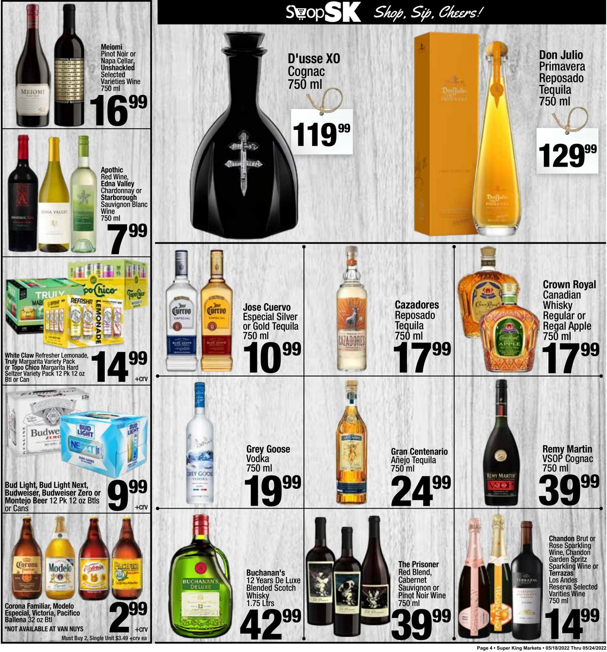 Weekly ad Super King Markets 05/18/2022 - 05/24/2022