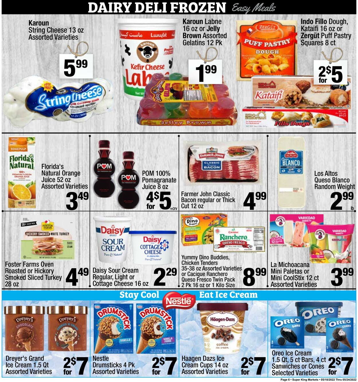 Weekly ad Super King Markets 05/18/2022 - 05/24/2022