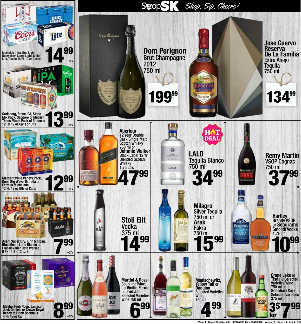 Weekly ad Super King Markets 03/22/2023 - 03/28/2023