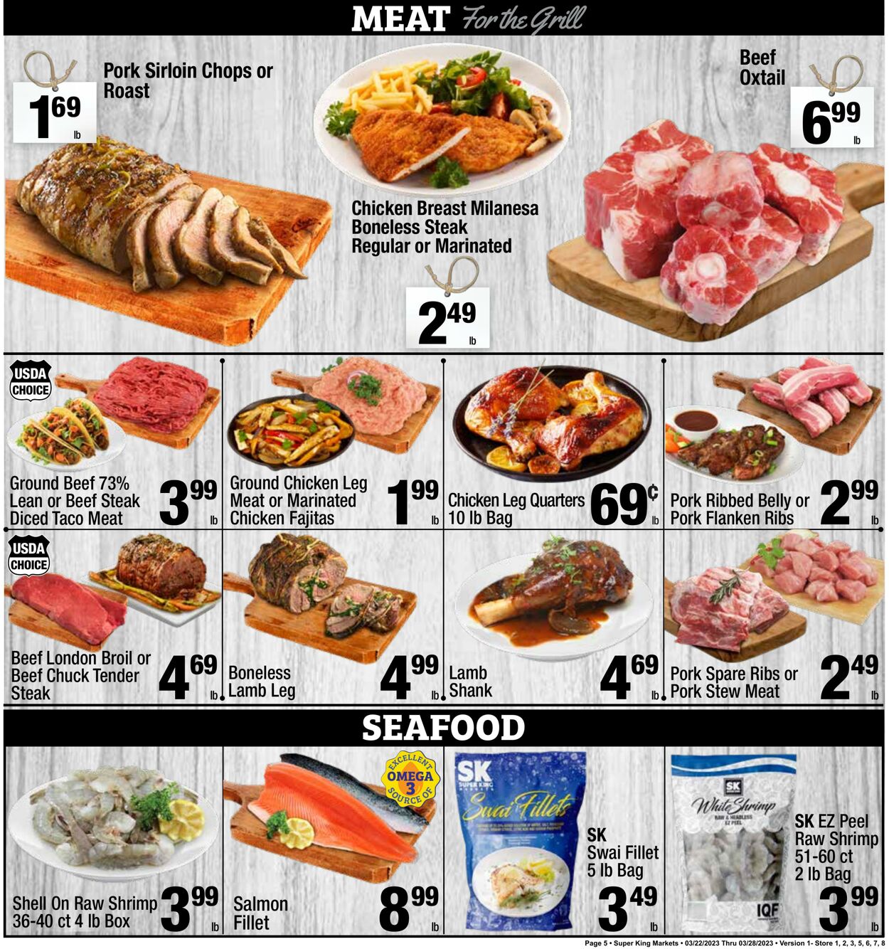 Weekly ad Super King Markets 03/22/2023 - 03/28/2023