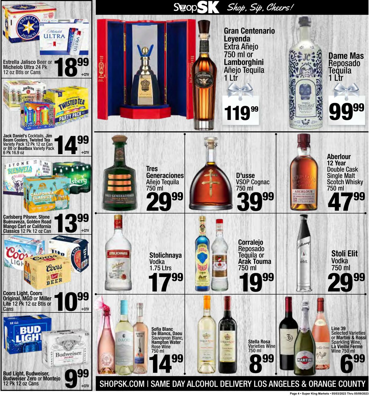 Weekly ad Super King Markets 05/03/2023 - 05/09/2023